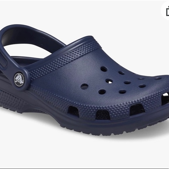 Child Size 6 Navy Blue Crocs - Picture 3 of 9